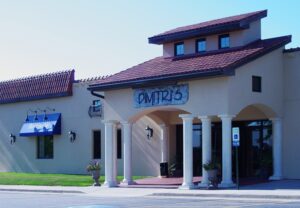 exterior of dimitri's restaurant