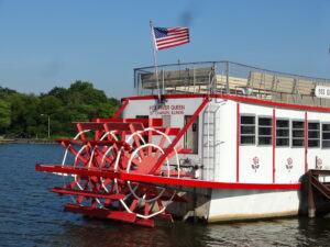 riverboat paddlewheel