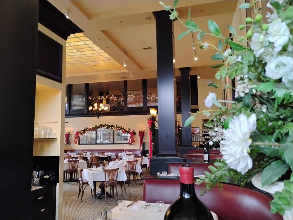 interior of left bank